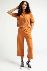 Pantalon ample en coton ouaté - Original Au Coton